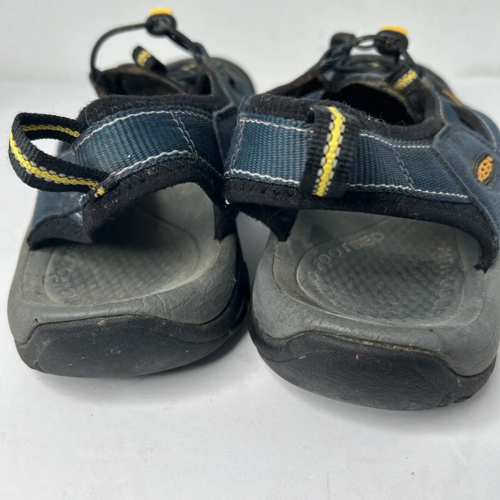 Men's KEEN Newport H2 WP Waterproof Sandals Trail Shoes Size US Sz 12 Navy/Gray